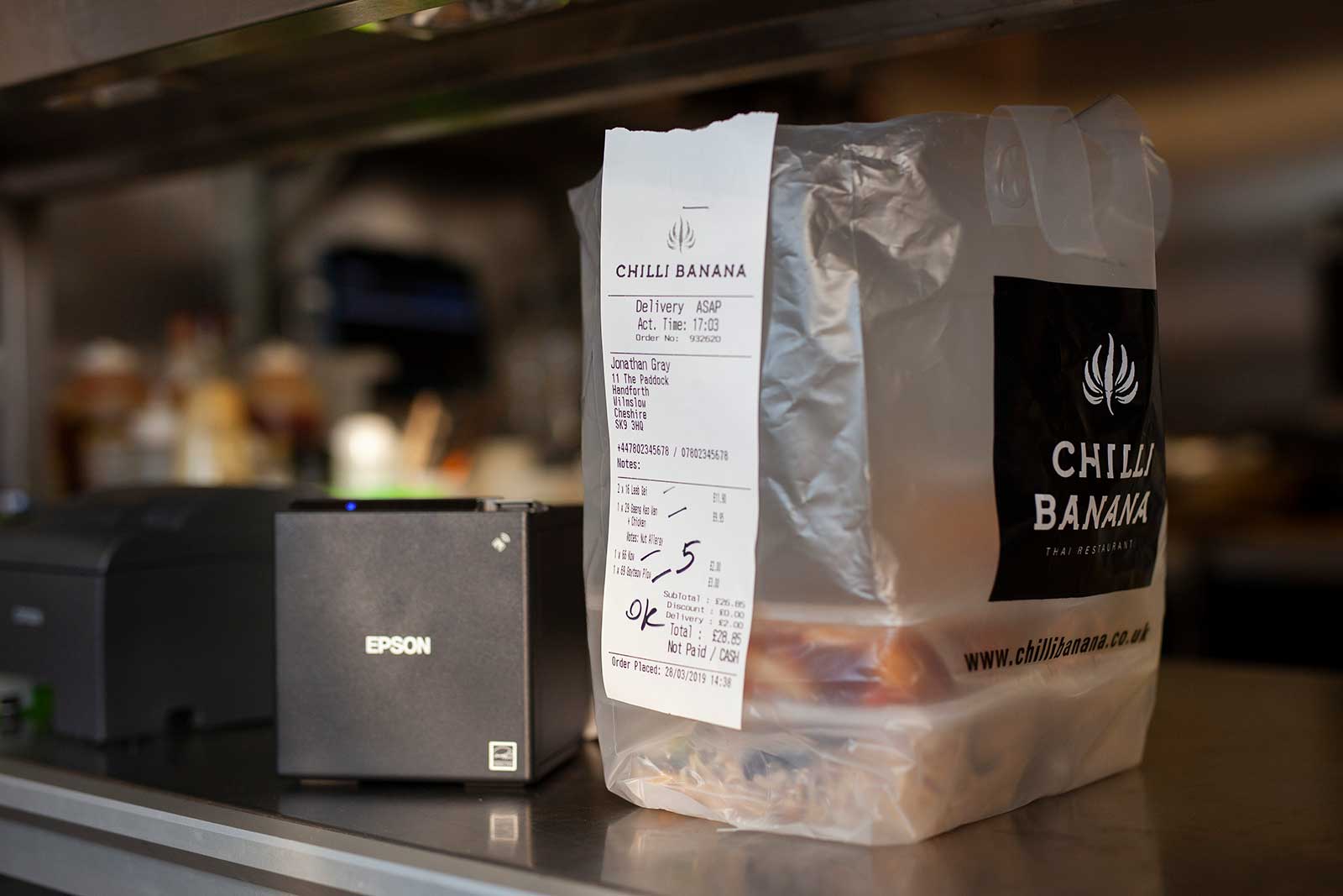 chilli banana takeaway