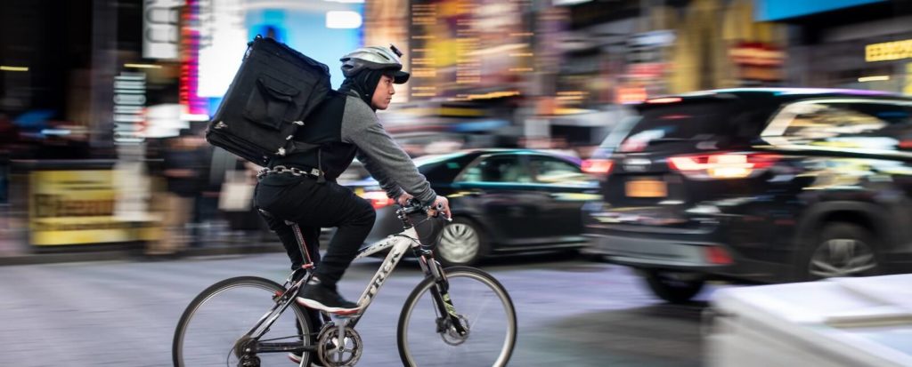 Third party delivery services with App4