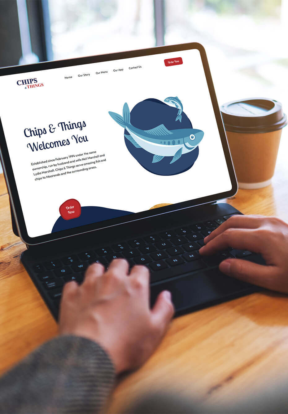 custom designed mobile friendly online ordering websites