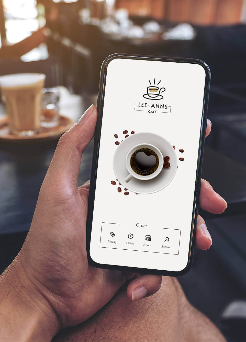 mobile apps & table ordering for cafes and coffee shops