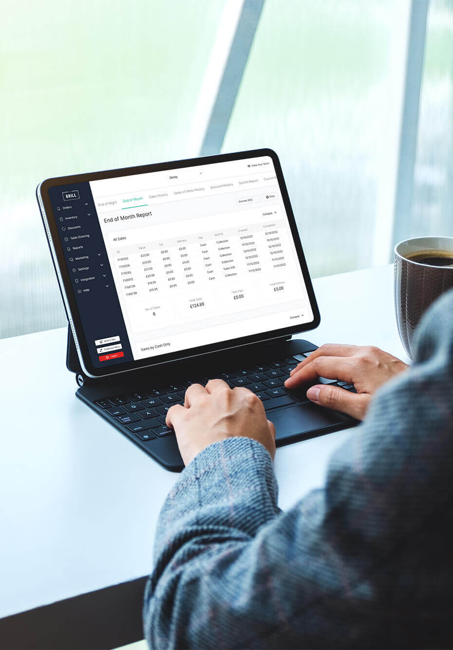 App4 back office management reporting