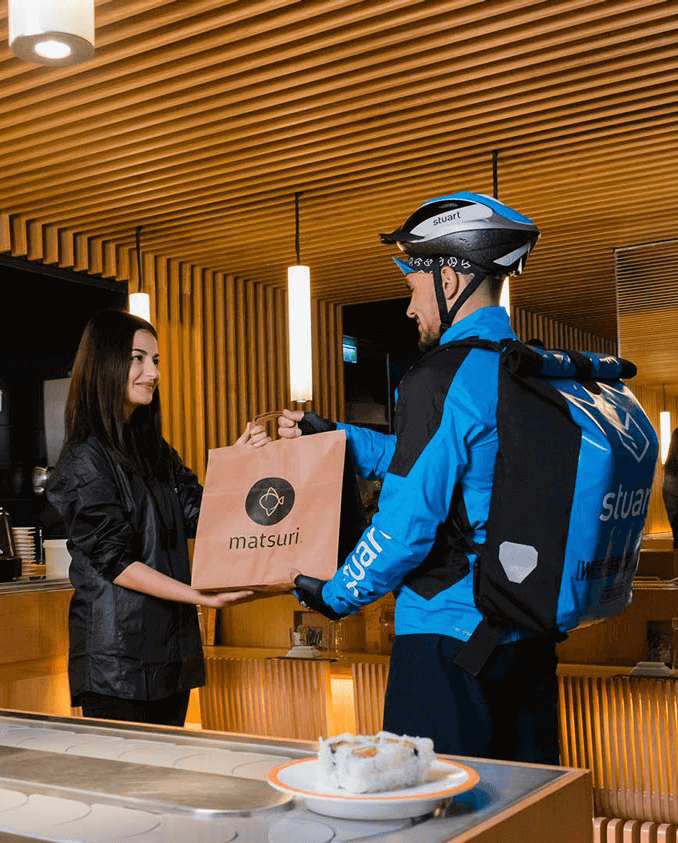 Stuart last mile delivery service integrates with App4