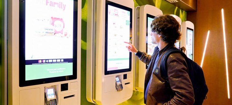 self-service ordering kiosks