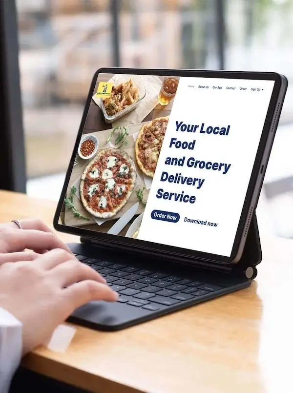 online ordering systems for takeaways and restaurants.