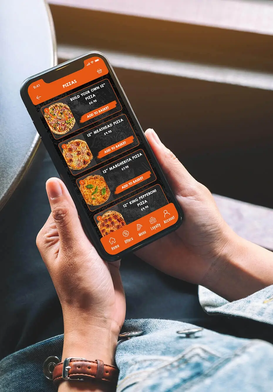 mobile app for takeaways and restaurants