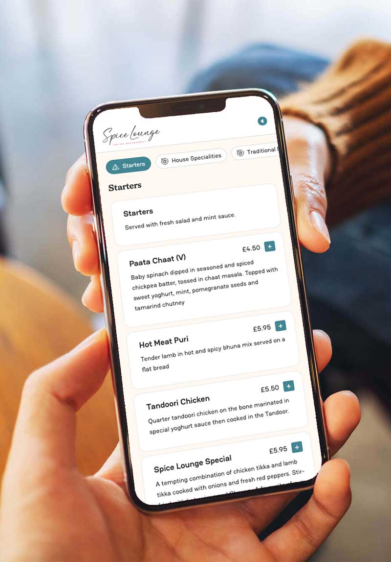 restaurant ordering systems and apps from App4