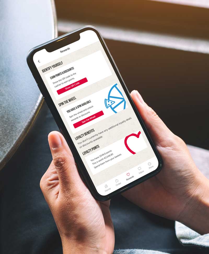 App for loyalty and rewards